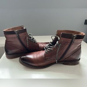 Johnston & Murphy Brown Leather Boots